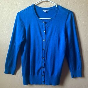 Halogen CARDIGAN, Blue Size M. Pre Owned .